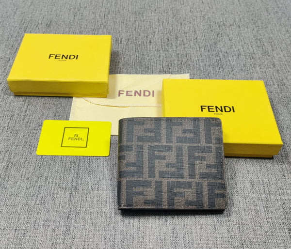 Fendii Leather Heavy quality multi color Fancy look wallet