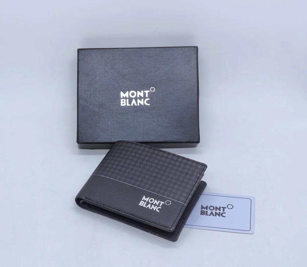 Mout blancs leather heavy quality wallet for man