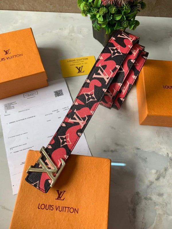 Louis Vuitton Printed Belt