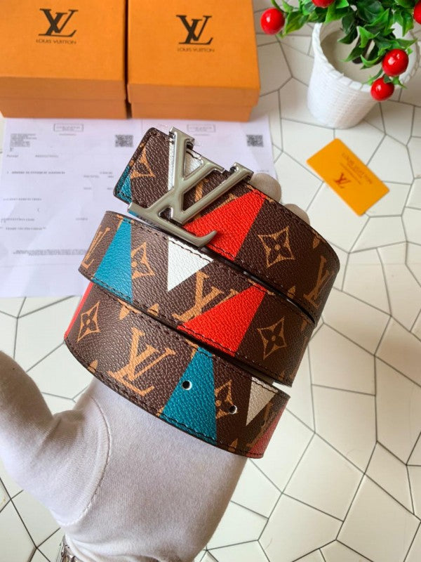 Louis Vuitton Printed Quality Belt