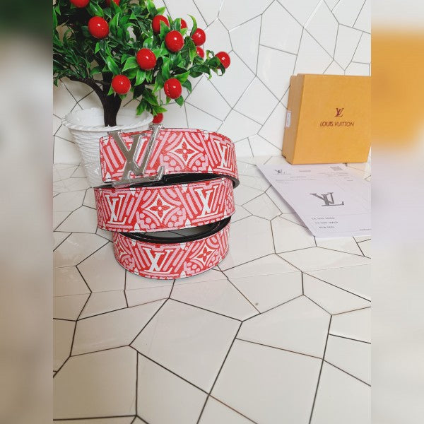Louis Vuitton Printed Premium Quality Belt