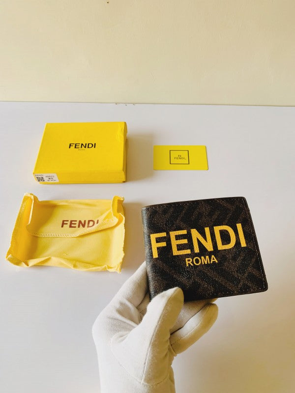 fendi roma printed pemium quality wallet