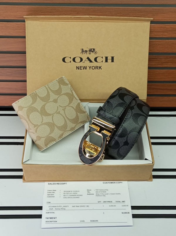 Coach Printed Premium Quality Combo