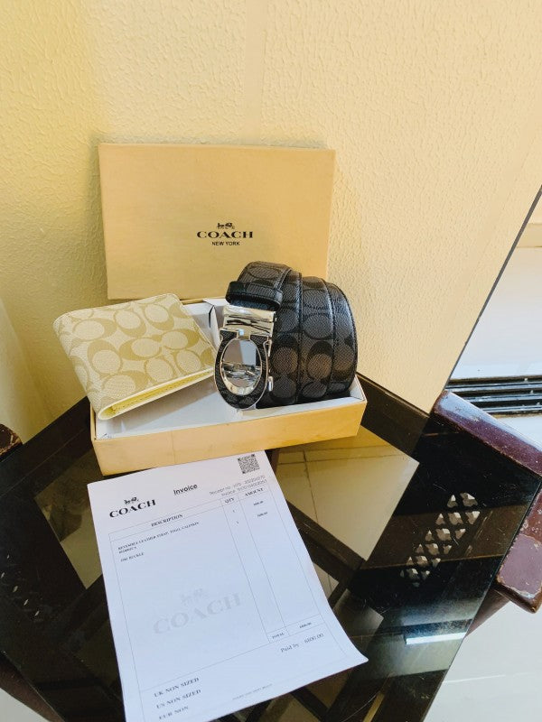 Coach Printed Premium Quality Combo for Men
