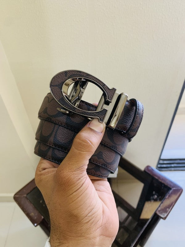 Coacch full brown premium quality belt