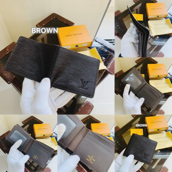louis vuitto brown premium quality wallet