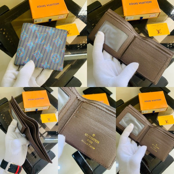 louis vuitto printed premium quality wallet for man