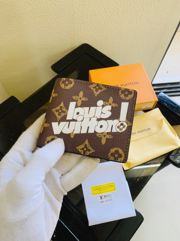 louis vuitto printed premium quality wallet