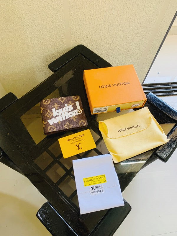 louis vuitto printed premium quality wallet