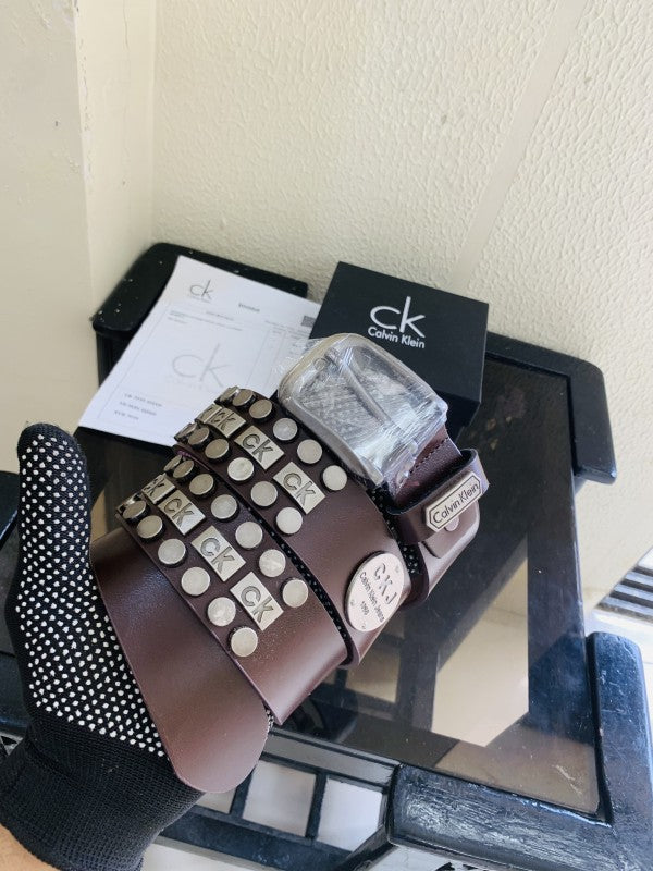calvin klein full ribbit premium quality belt