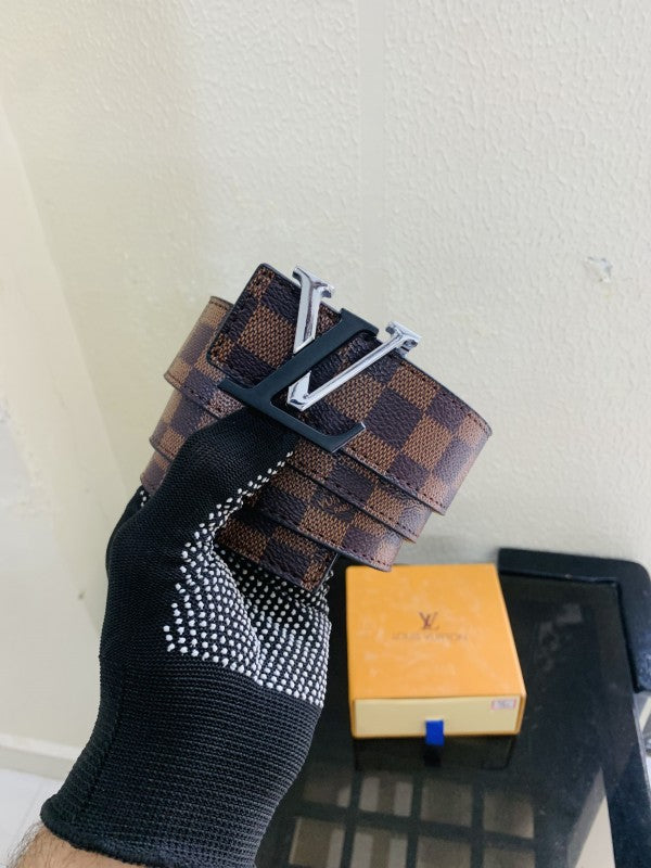 louis vuitton printed premium quality belt