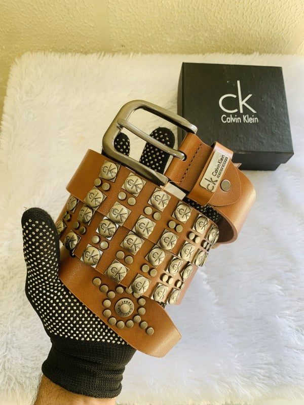 Calvin Klein printed premium-quality belt
