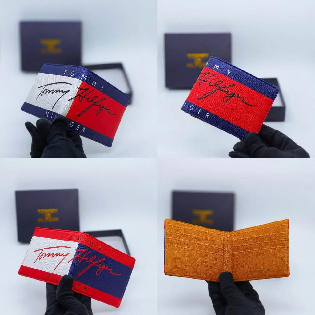 Tommy hilfiges Bukin leather slimfold wallet for man