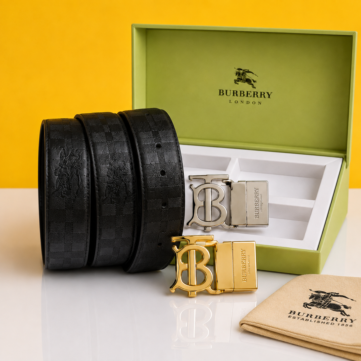 Burbeerry printed premium quality belt