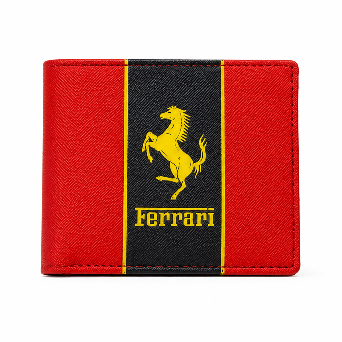 Farrary red  Leather Heavy Quality Wallet For Man