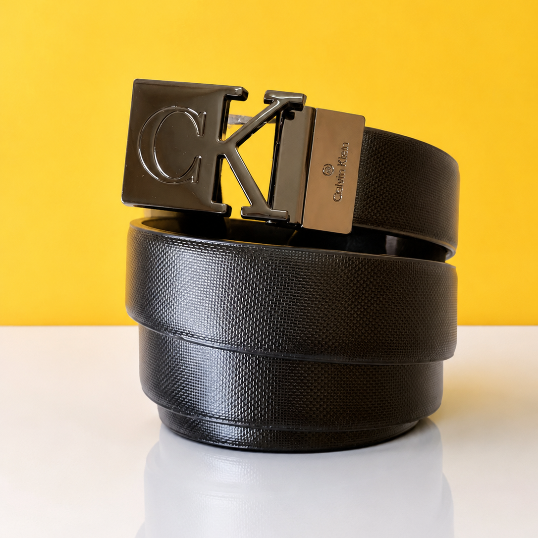 Calvin Klein Full Black Belt