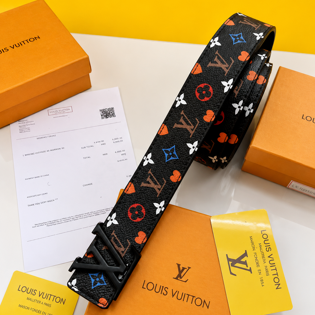 Louis Vuitton Printed Belt