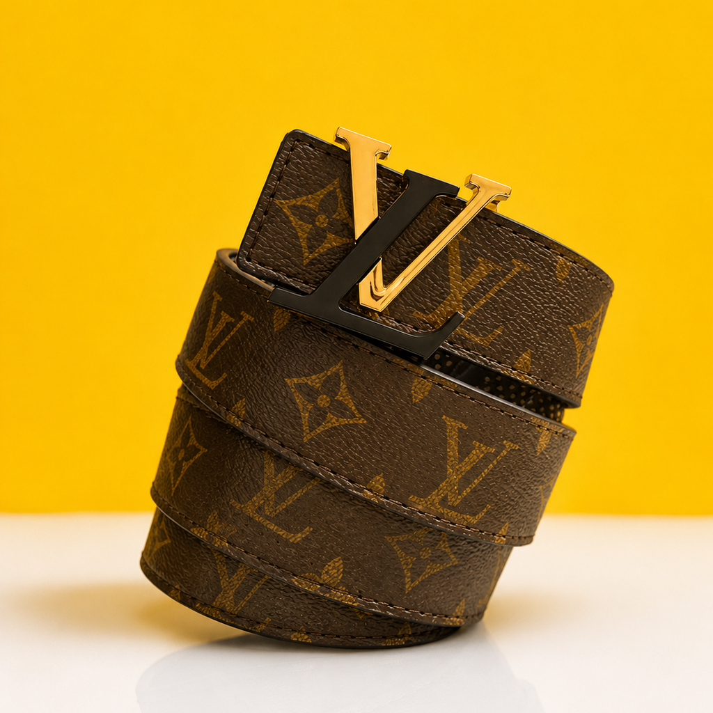 Louis Vuitton Signature Printed Premium Quality Belt