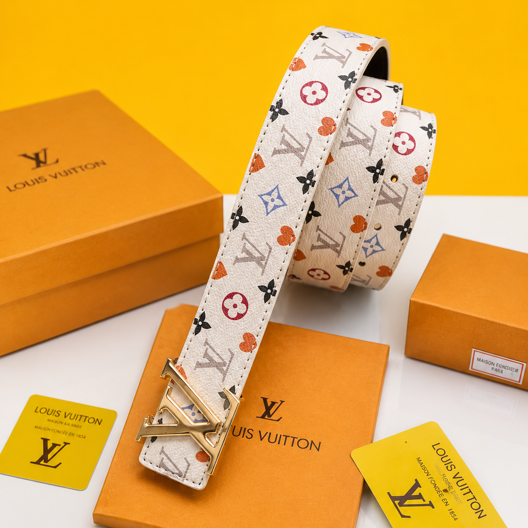 Louis Vuitton Printed Belt