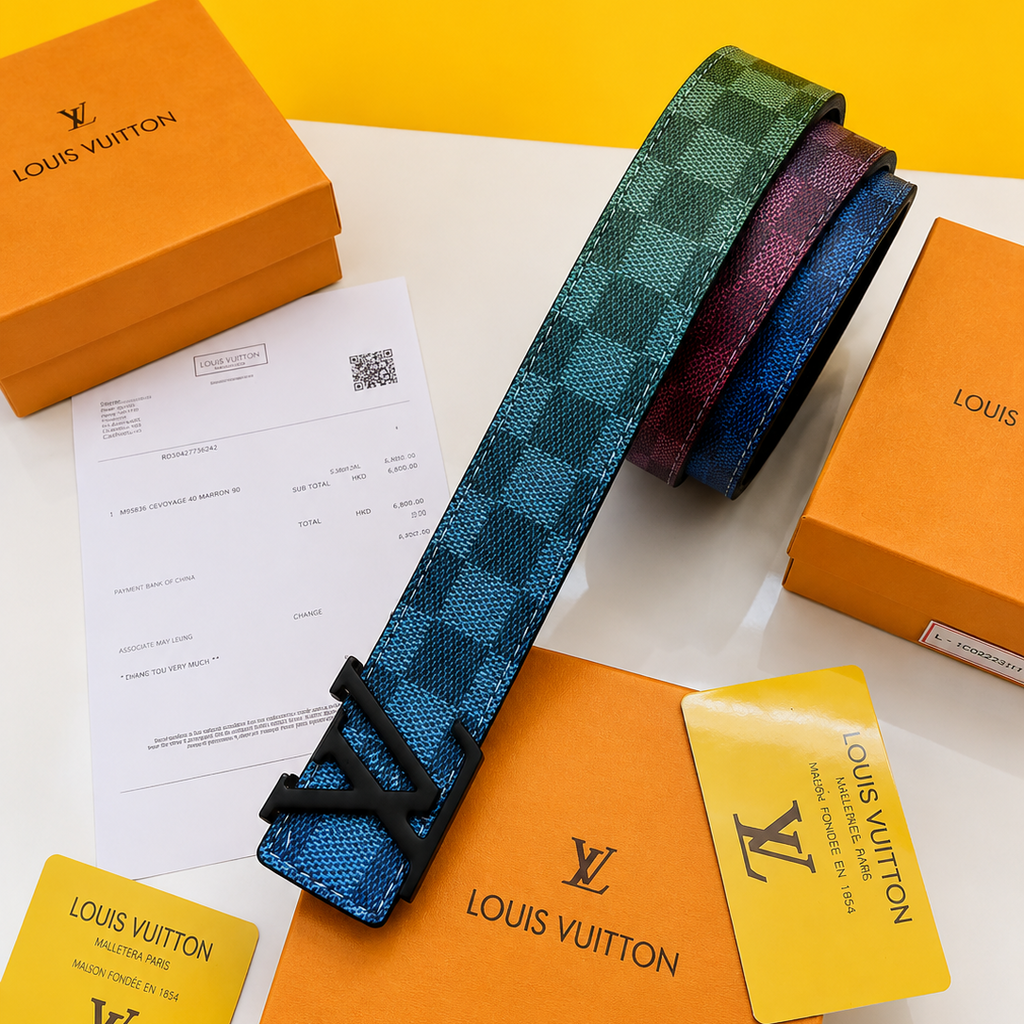 Louis Vuitton Printed Belt