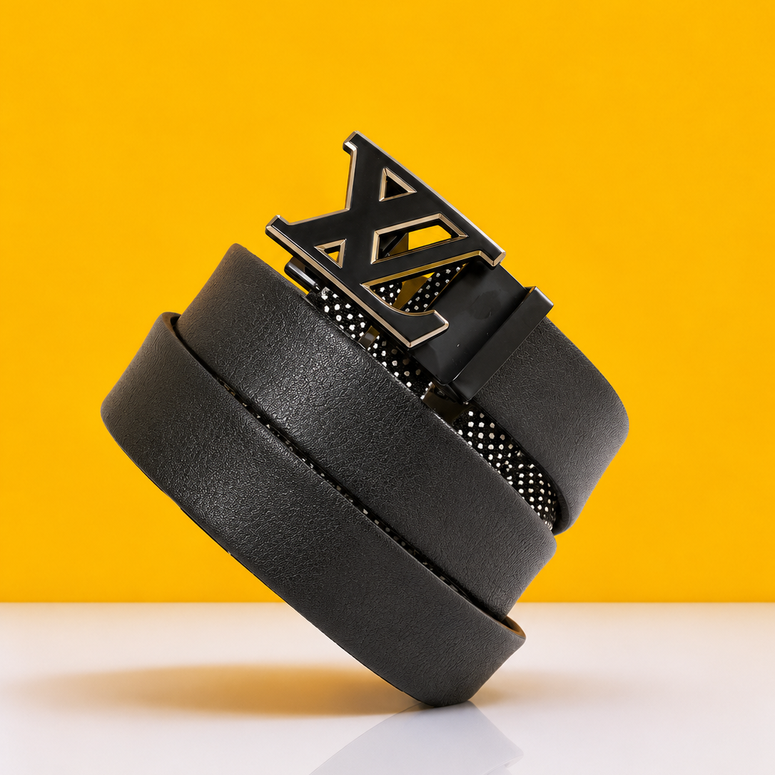 Louis vuitton premium quality auto lock belt