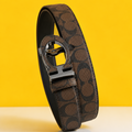 Coach printed premium-quality belt