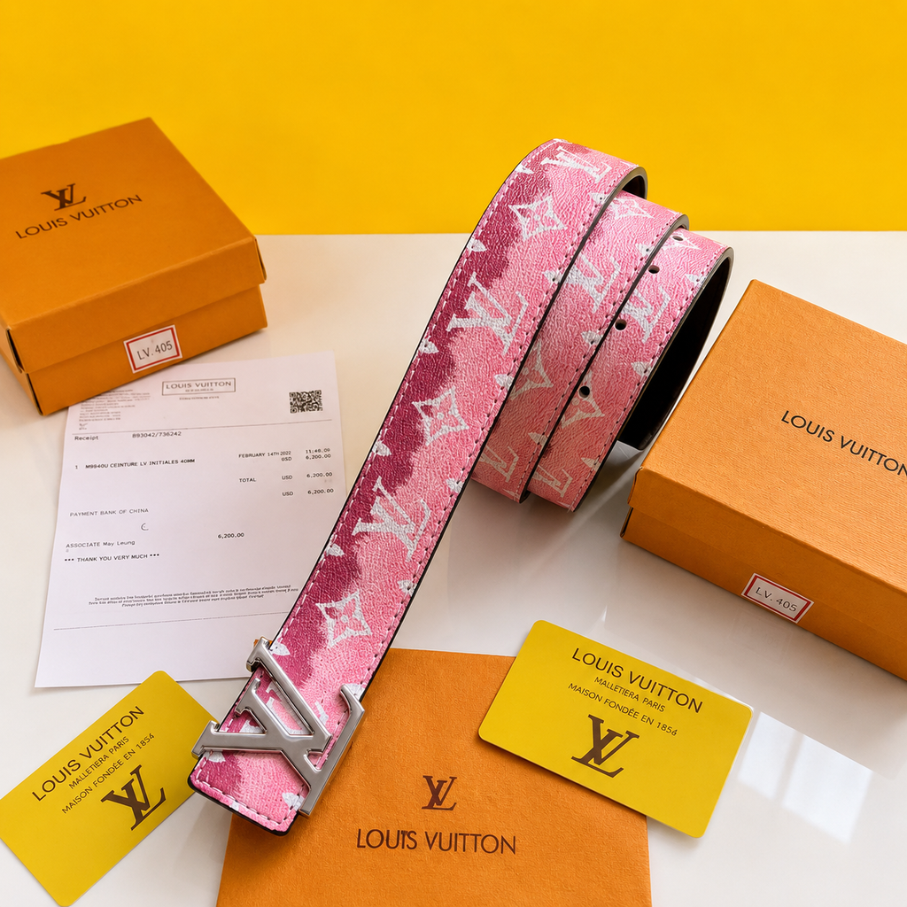 Louis Vuitton Printed Belt
