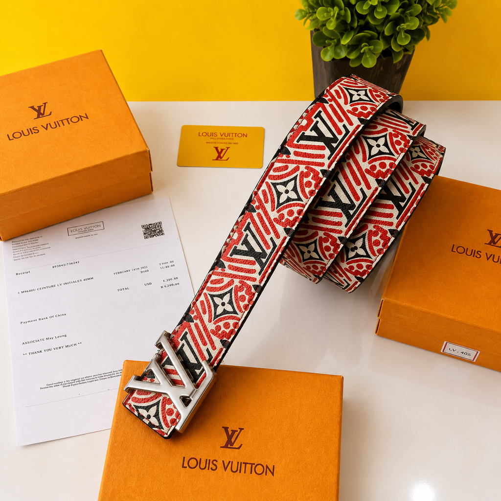 Louis Vuitton Printed Belt