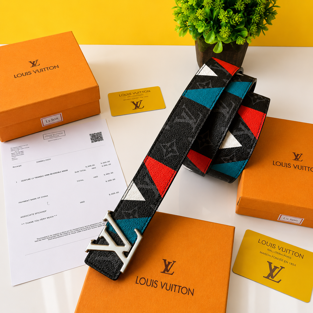 Louis Vuitton Printed Belt