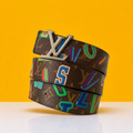 Louis Vuitton Printed Premium Quality Belt