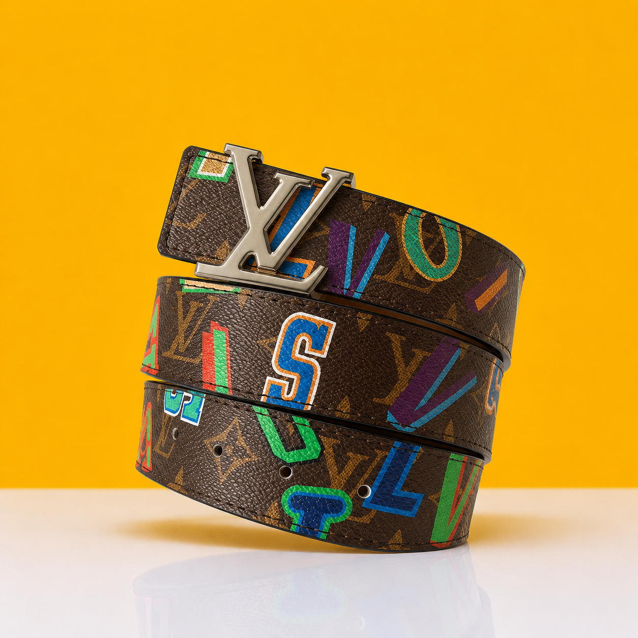 Louis Vuitton Printed Premium Quality Belt