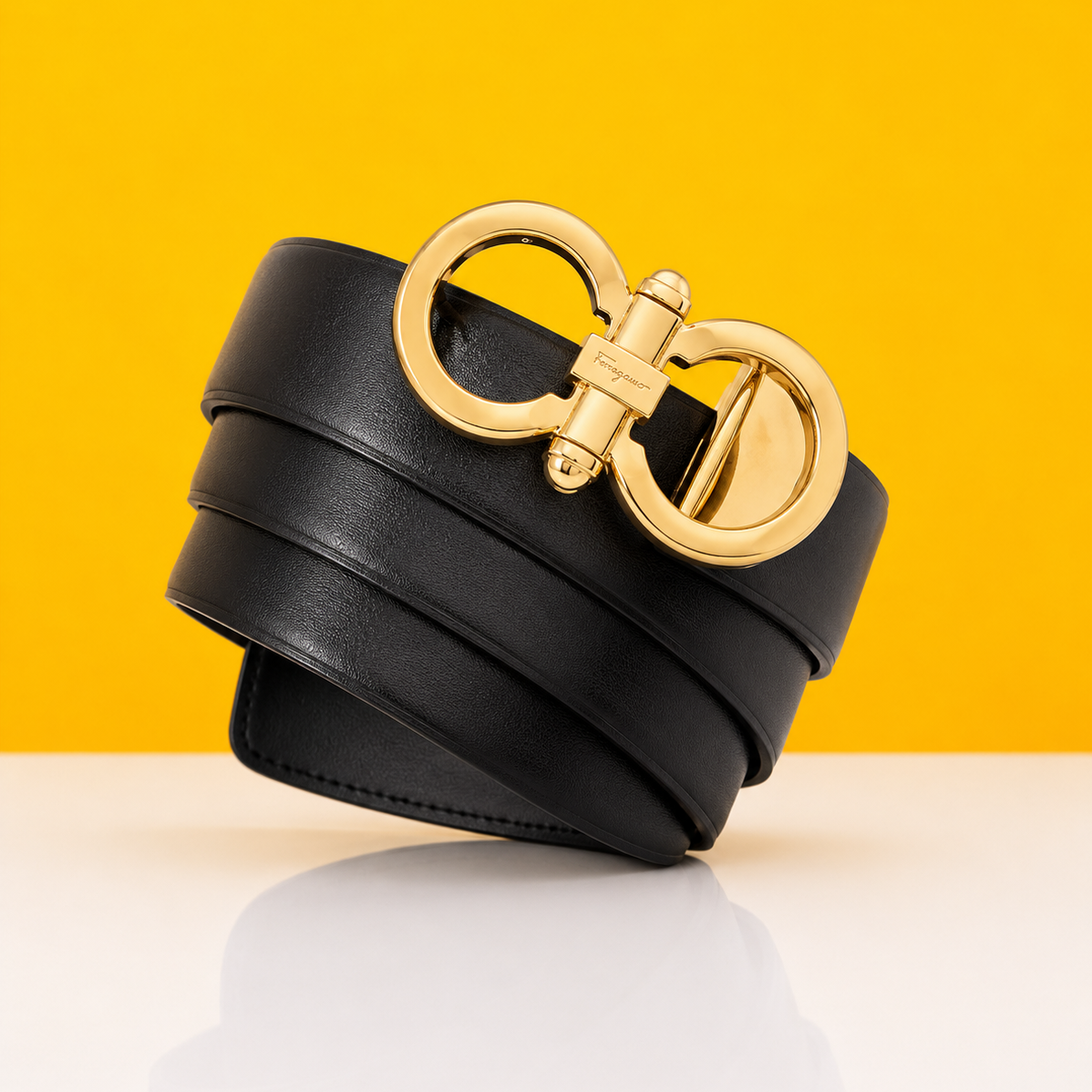 Salvatore Ferragamo Golden premium qality Belt