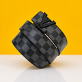 Louis Vuitton  Black chex Premium Quality Belt