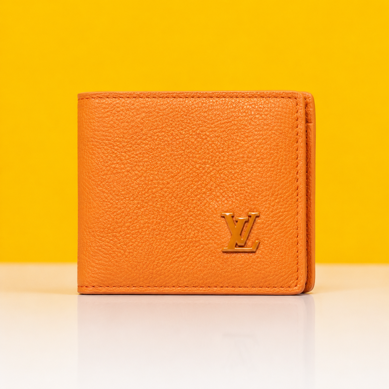 lv leather heavy ayality multiple color latest full printed design fncy look wallet