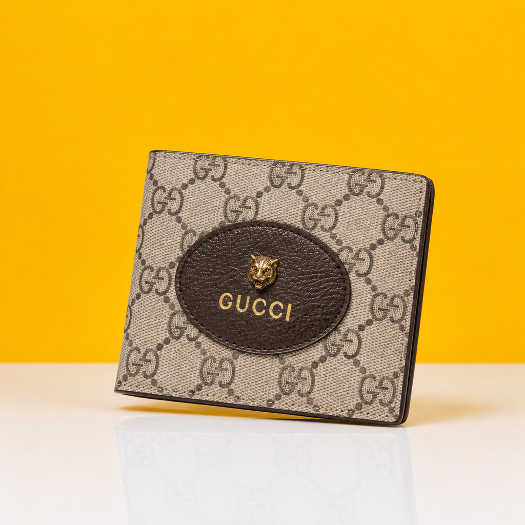 Gucci Leather Heavy Quality Latest Printed Design wallet For Man