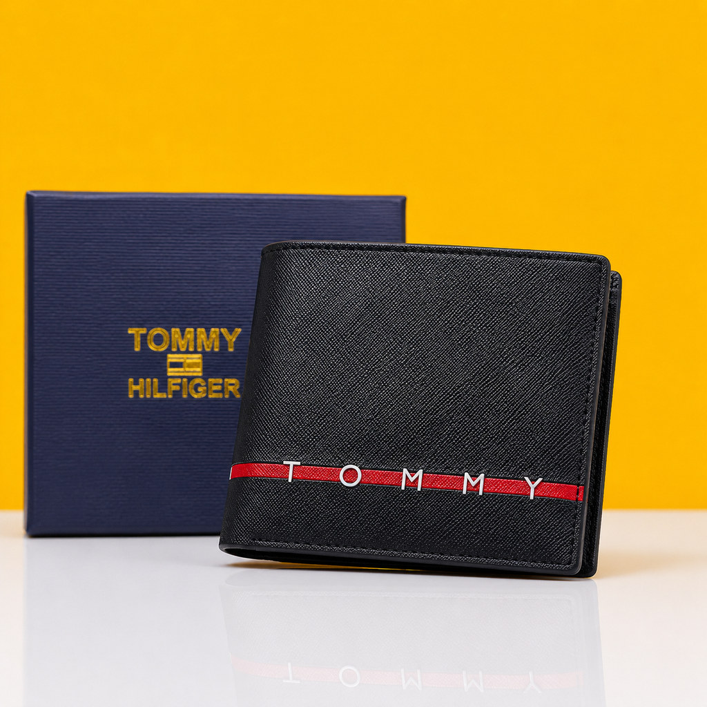 tommy hilfigerr leather heavy quality multiple colur latest wallet for man