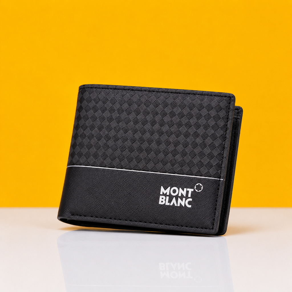 Mout blancs leather heavy quality wallet for man