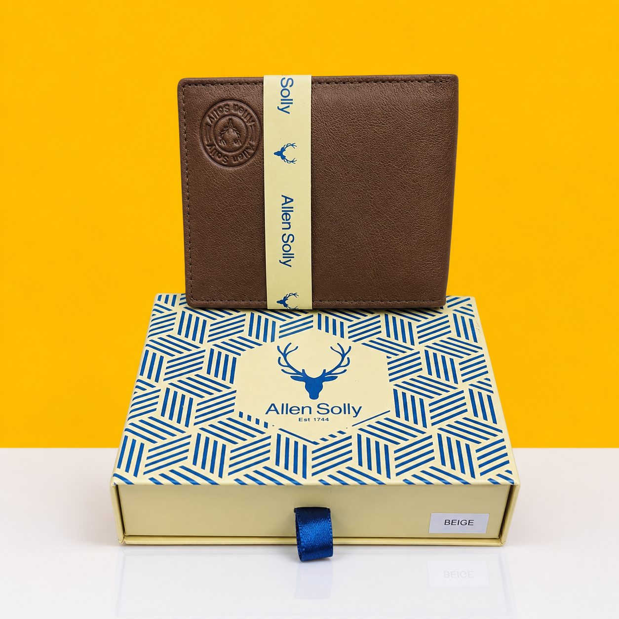Allen Sollly leather heavy quality wallet for man