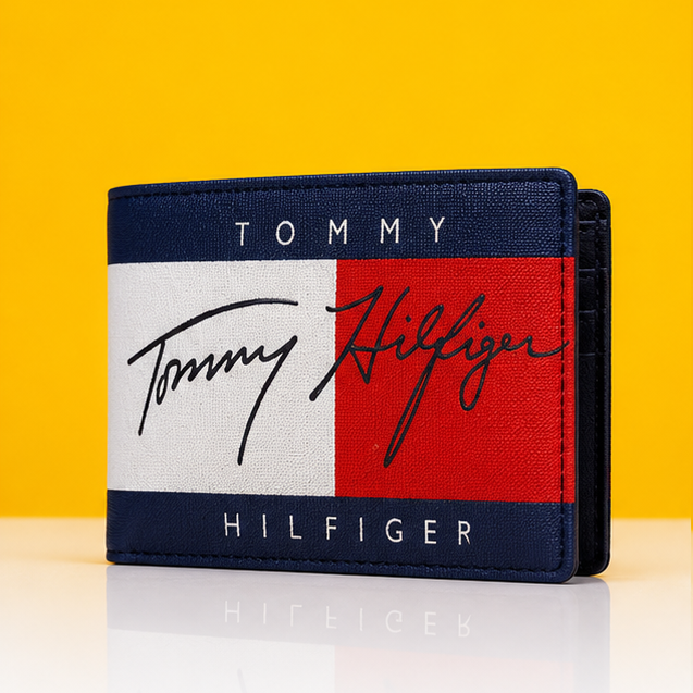 Tommy hilfiges Bukin leather slimfold wallet for man