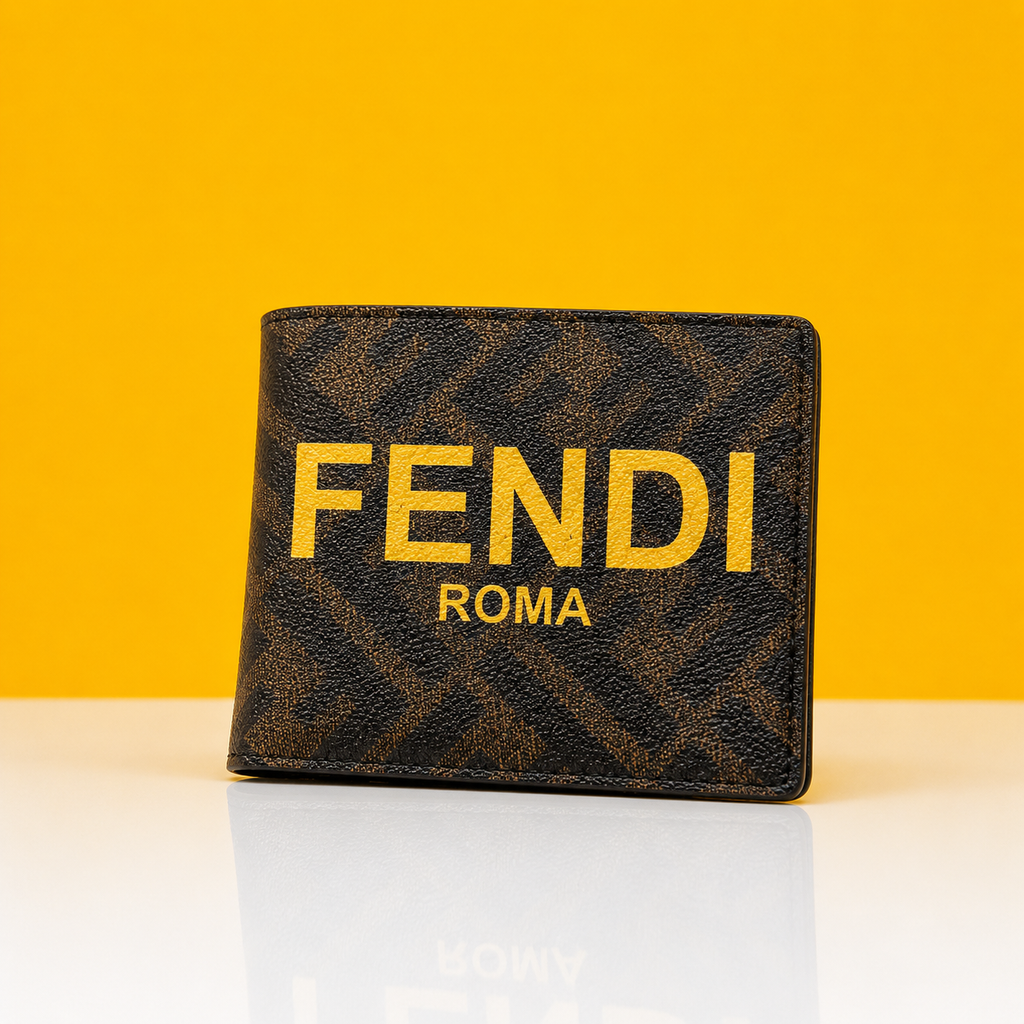 fendi roma printed pemium quality wallet