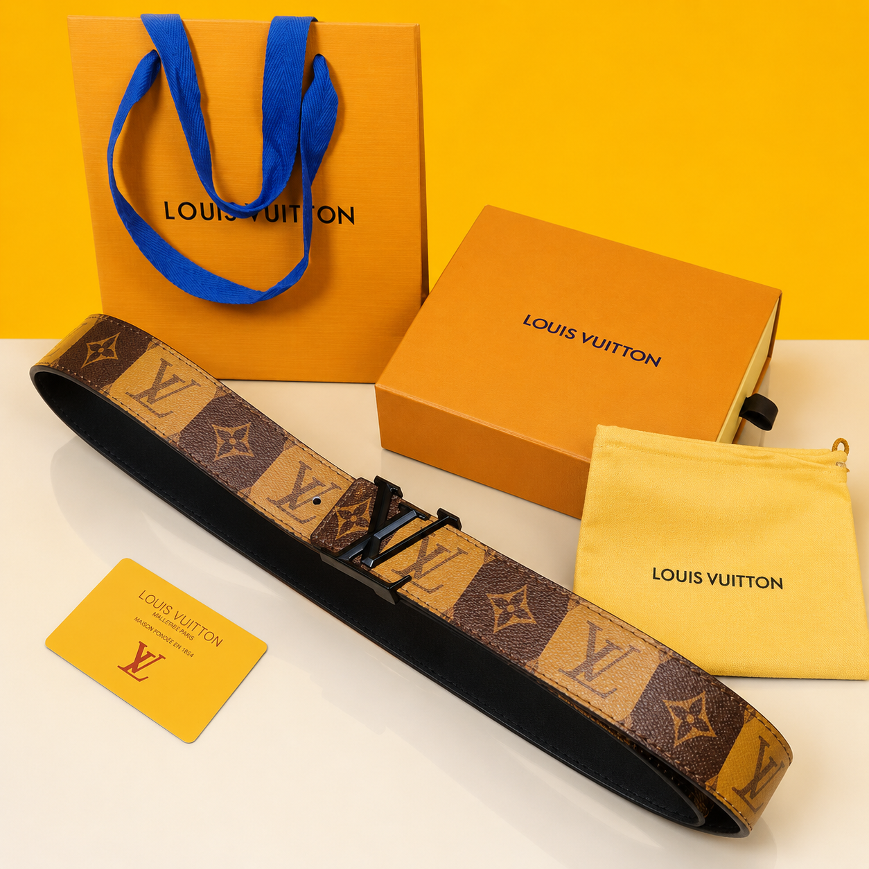 Classy Men’s Lauis Vuitton Belt