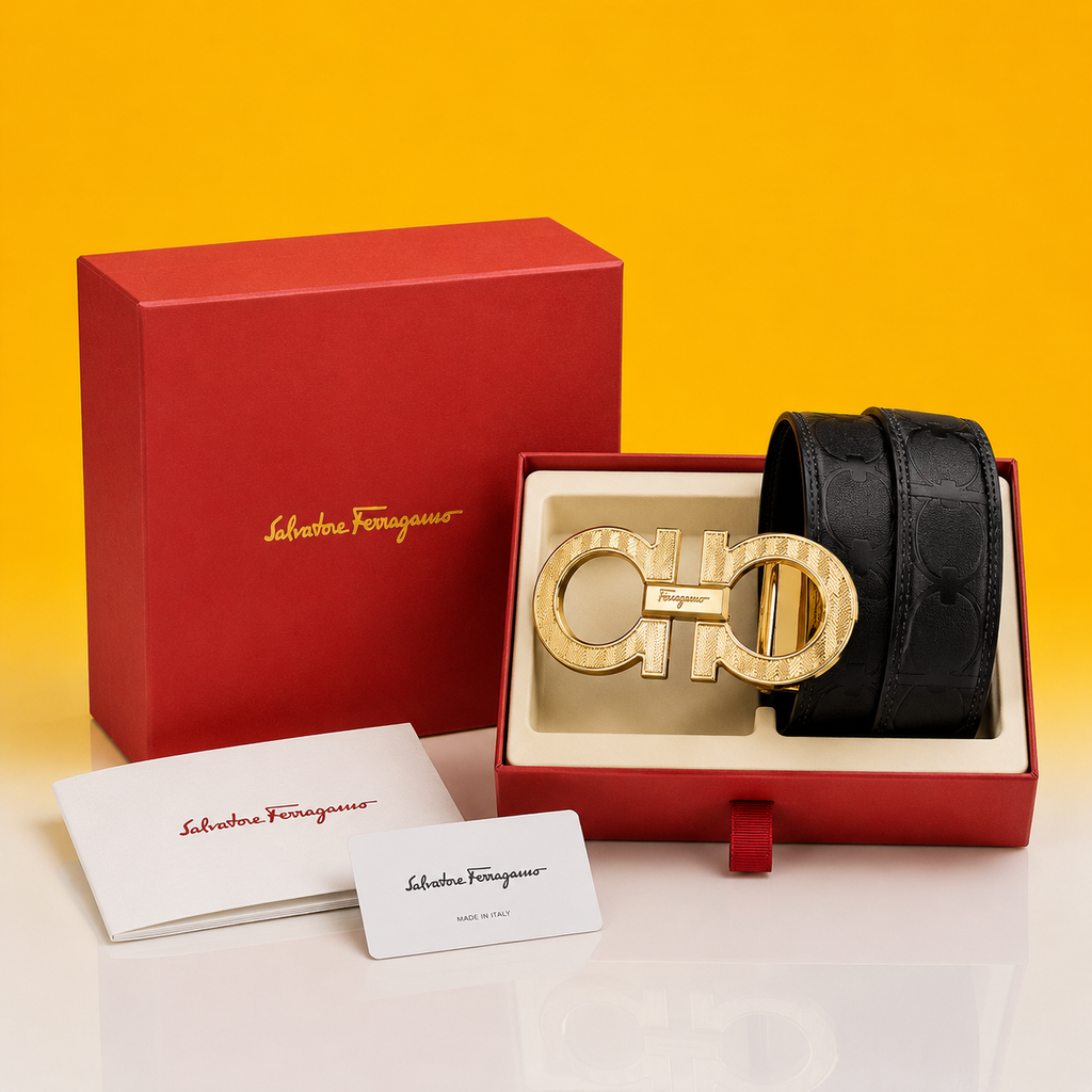 Classy Men’s Salvatare Ferragam Belt