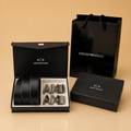 armanii 2 pcs buckle premium quality belt combo