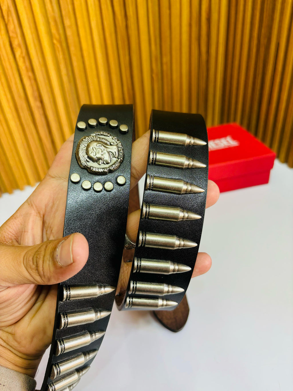 Diisell Full Ribbit Black Premium Quality Belt