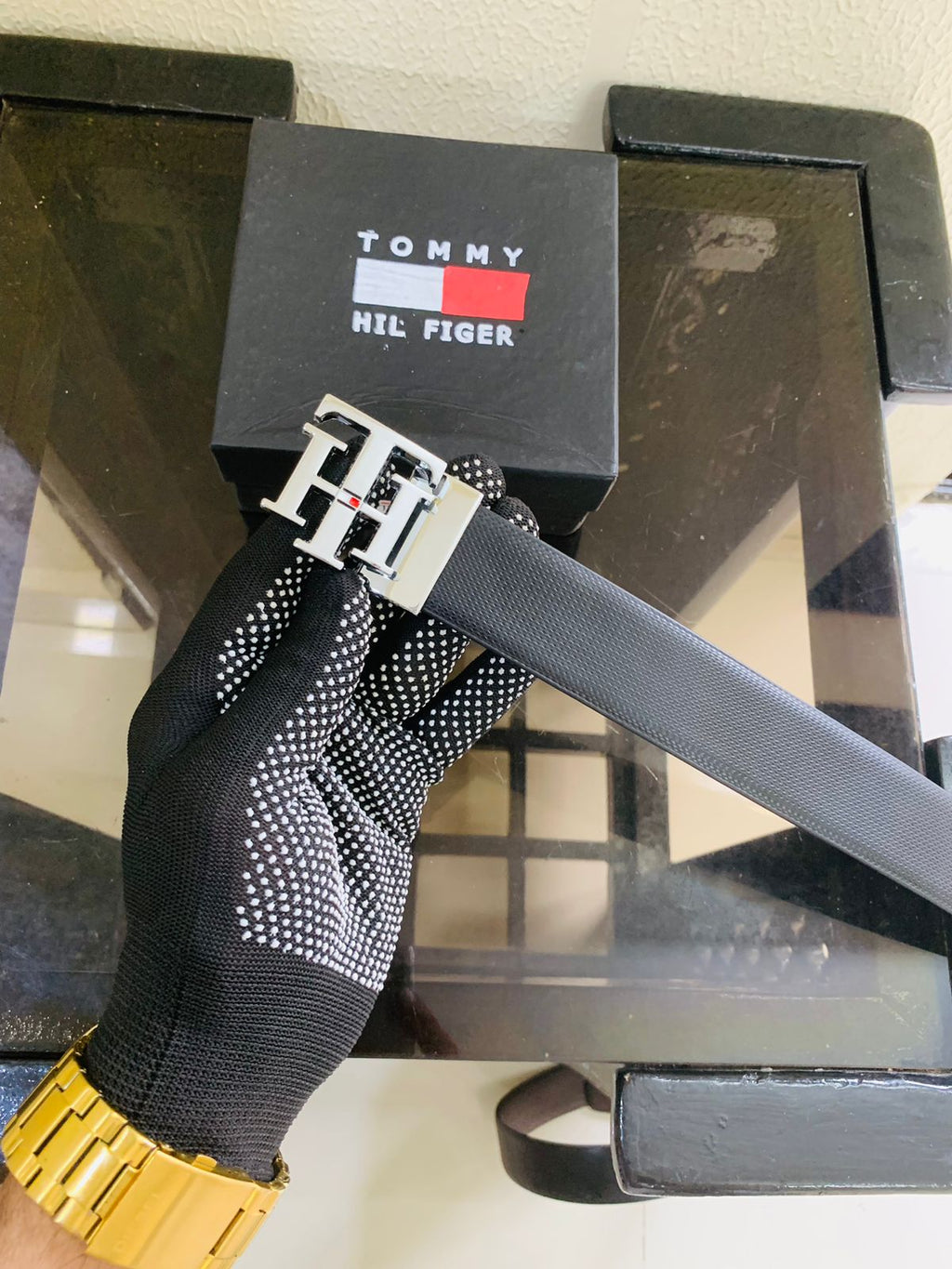 tommy hillfeger premium quality belt