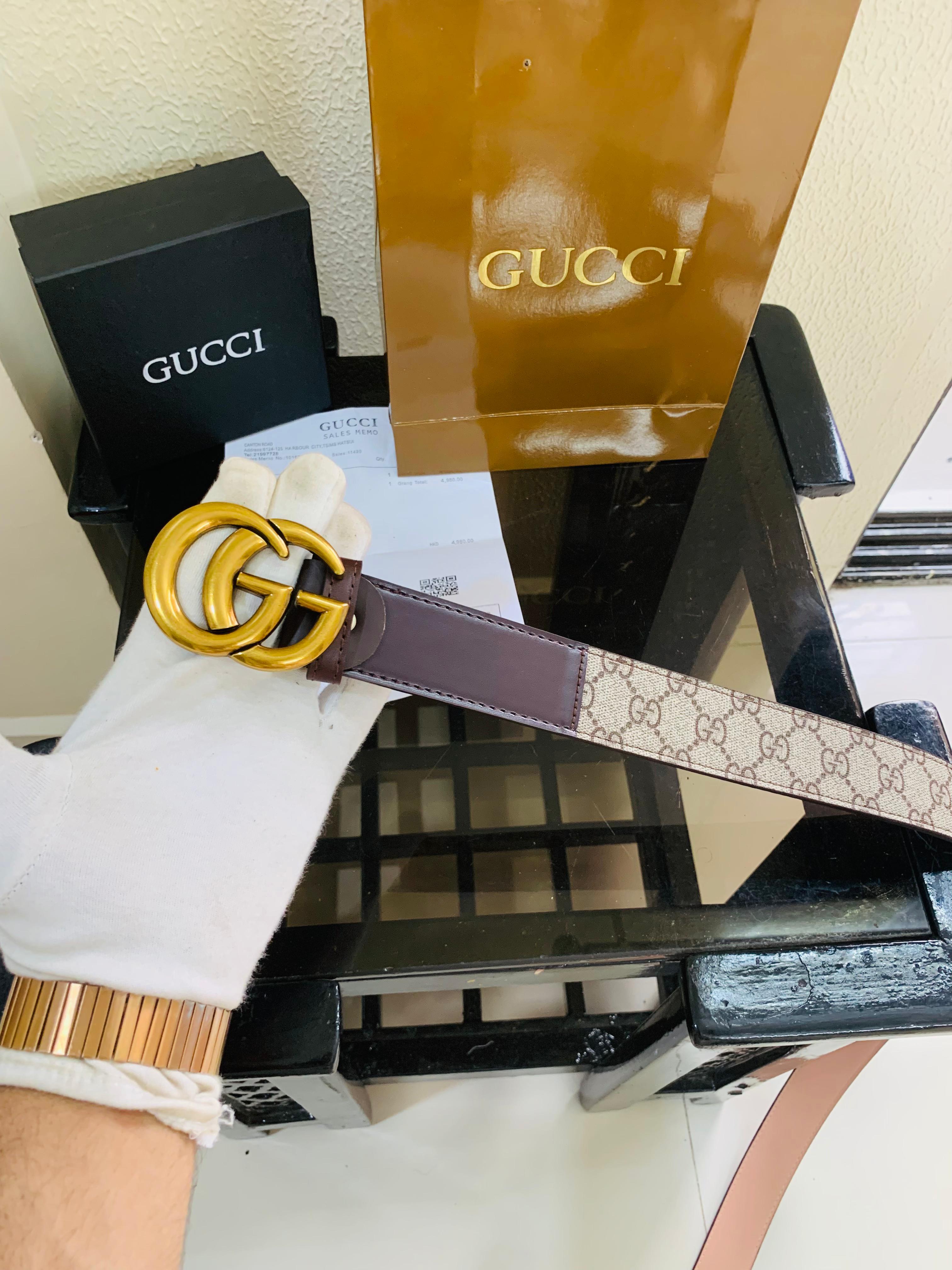 Gucci printed premium quality belt