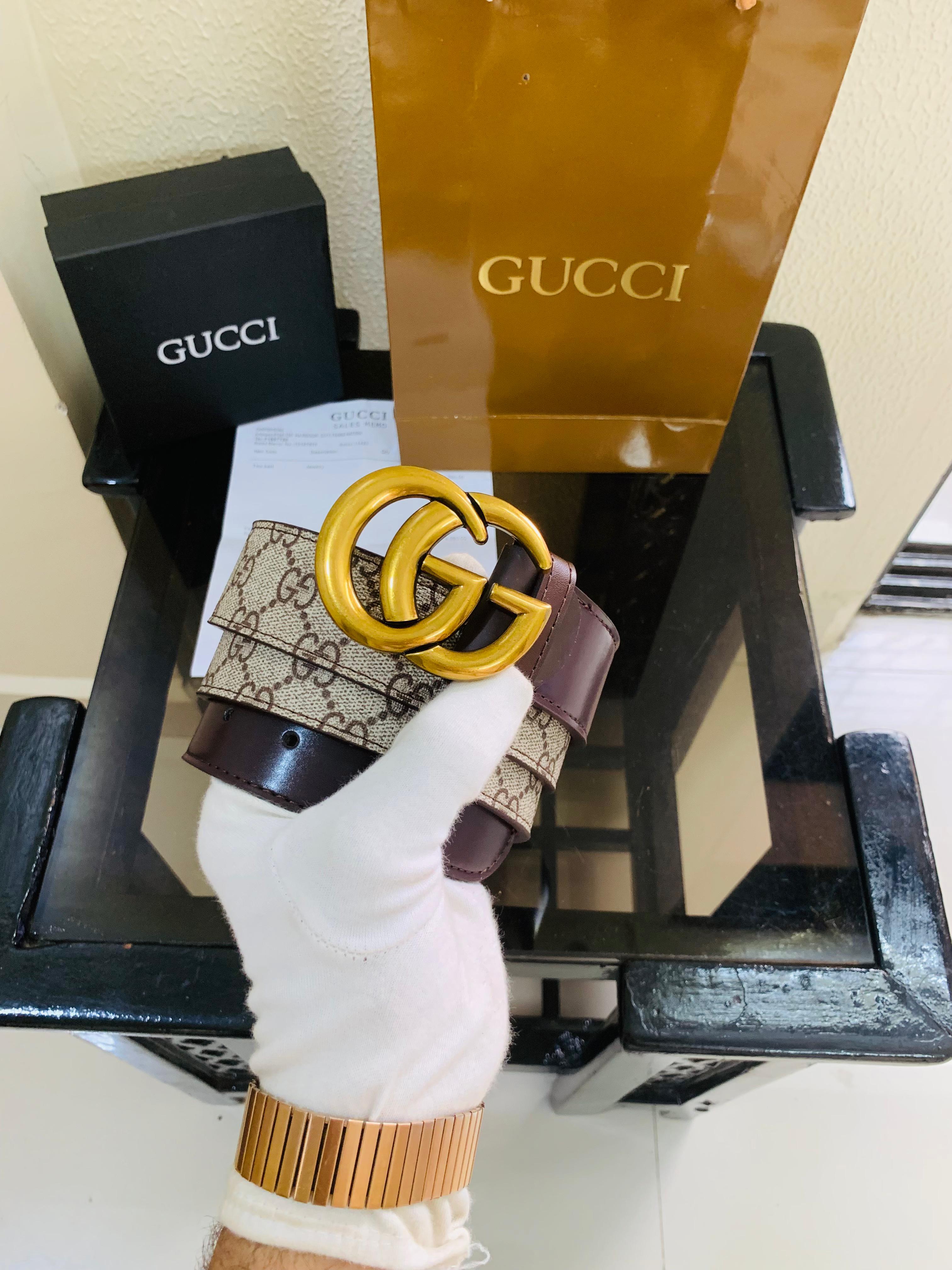 Gucci printed premium quality belt