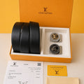 Louis Vuitton Premium Quality 2-Piece Buckle Combo