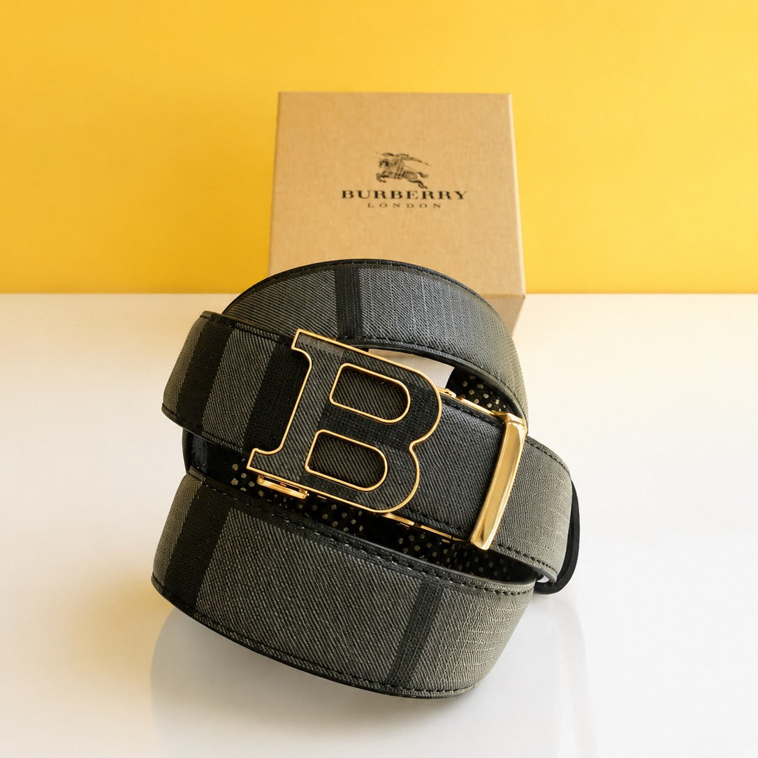 burberry printed premium quality belt