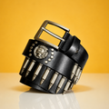 Diisell Full Ribbit Black Premium Quality Belt
